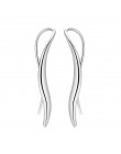Todorova New Arrival kolczyki Temperament Model spadek kolczyki kobiece metalowe S zakrzywione kolczyki biżuteria dla pań