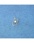 Ear Cuff U Star Moon kolczyk Punk minimalistyczny kobiety metalowa klamra fałszywy piercing klips do ucha bez przebicia kolczyki