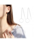 925 srebro kreatywne kolczyki geometryczne kolczyki dla kobiet kolczyki wiszące Drop Earing nowoczesna biżuteria A159