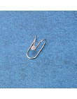 Ear Cuff U Star Moon kolczyk Punk minimalistyczny kobiety metalowa klamra fałszywy piercing klips do ucha bez przebicia kolczyki