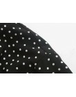 Zwiędły jesienna sukienka na imprezę kobiety anglia elegancka prosta polka nadruk w kropki luźna sukienka vestidos de fiesta de 
