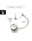 Tocona 3 sztuk/zestaw Bohemia księżyc spadek kolczyki zestaw liść Ball Chain Alloy dynda kolczyk Piercing Brincos dla kobiet biż