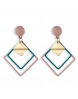 IPARAM Fashion Statement geometryczne kolczyki dla kobiet Vintage Alloy kolczyki Party biżuteria prezenty hurtowych