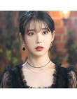 MENGJIQIAO 2019 nowy koreański TV gwiazda eleganckie błyszczące Rhinestone spadek kolczyki dla kobiet metalowe koło kryształ Oor