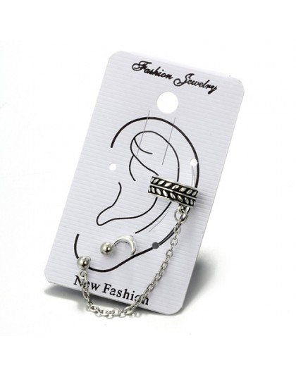 Tocona 3 sztuk/zestaw Bohemia księżyc spadek kolczyki zestaw liść Ball Chain Alloy dynda kolczyk Piercing Brincos dla kobiet biż
