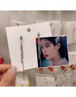 MENGJIQIAO 2019 nowy koreański TV gwiazda eleganckie błyszczące Rhinestone spadek kolczyki dla kobiet metalowe koło kryształ Oor