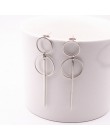 Moda kreatywne kolczyki 2019 duże geometryczne okrągłe kolczyki dla kobiet kolczyki wiszące Drop Earing nowoczesna damska biżute