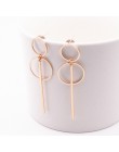 Moda kreatywne kolczyki 2019 duże geometryczne okrągłe kolczyki dla kobiet kolczyki wiszące Drop Earing nowoczesna damska biżute