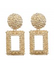 Moda kreatywne kolczyki 2019 duże geometryczne okrągłe kolczyki dla kobiet kolczyki wiszące Drop Earing nowoczesna damska biżute