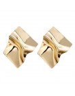 Moda kreatywne kolczyki 2019 duże geometryczne okrągłe kolczyki dla kobiet kolczyki wiszące Drop Earing nowoczesna damska biżute
