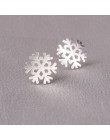 Prawdziwe 925 Sterling Silver biżuteria dla kobiet Cute AnimalHollow kolczyk Stud mały kolczyk dla dziewczyn hurtowych