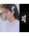 MENGJIQIAO 2019 nowy koreański TV gwiazda eleganckie błyszczące Rhinestone spadek kolczyki dla kobiet metalowe koło kryształ Oor