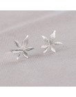 Prawdziwe 925 Sterling Silver biżuteria dla kobiet Cute AnimalHollow kolczyk Stud mały kolczyk dla dziewczyn hurtowych