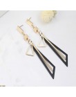 Moda kreatywne kolczyki 2019 duże geometryczne okrągłe kolczyki dla kobiet kolczyki wiszące Drop Earing nowoczesna damska biżute