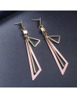 Moda kreatywne kolczyki 2019 duże geometryczne okrągłe kolczyki dla kobiet kolczyki wiszące Drop Earing nowoczesna damska biżute