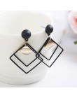 Moda kreatywne kolczyki 2019 duże geometryczne okrągłe kolczyki dla kobiet kolczyki wiszące Drop Earing nowoczesna damska biżute