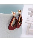 Moda kreatywne kolczyki 2019 duże geometryczne okrągłe kolczyki dla kobiet kolczyki wiszące Drop Earing nowoczesna damska biżute