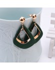 Moda kreatywne kolczyki 2019 duże geometryczne okrągłe kolczyki dla kobiet kolczyki wiszące Drop Earing nowoczesna damska biżute