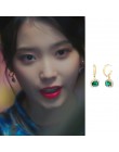 MENGJIQIAO 2019 nowy koreański TV gwiazda eleganckie błyszczące Rhinestone spadek kolczyki dla kobiet metalowe koło kryształ Oor