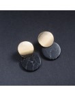 Moda kreatywne kolczyki 2019 duże geometryczne okrągłe kolczyki dla kobiet kolczyki wiszące Drop Earing nowoczesna damska biżute