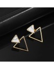 Moda kreatywne kolczyki 2019 duże geometryczne okrągłe kolczyki dla kobiet kolczyki wiszące Drop Earing nowoczesna damska biżute