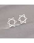 Prawdziwe 925 Sterling Silver biżuteria dla kobiet Cute AnimalHollow kolczyk Stud mały kolczyk dla dziewczyn hurtowych