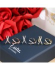 Moda krzyż nie przebity mały kolczyk kobiety biżuteria z nausznikami dziewczyna klip EarCuff Micro Pave kolczyki z cyrkonią bouc