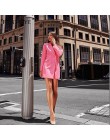 Fantoye damska biała marynarka płaszcz moda V Neck z długim rękawem biurowa, damska marynarka garnitury 2019 jesienna kurtka dam