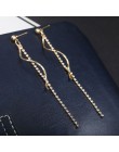 Proste asymetryczne kolczyki dla kobiet akrylowe kolczyki złoty okrągły kwadrat geometryczne kolczyki koreański styl moda Pendie