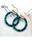 BICUX Fashion czeski komunikat akrylowe spadek kolczyki dla kobiet w stylu Vintage koreański geometria dynda wiszące kolczyki 20
