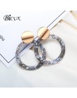 BICUX Fashion czeski komunikat akrylowe spadek kolczyki dla kobiet w stylu Vintage koreański geometria dynda wiszące kolczyki 20