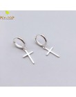 Flyleaf 925 srebro krzyż Dangle kolczyki dla kobiet 2018 nowy Trend Lady Moda biżuteria Pendientes Mujer Moda
