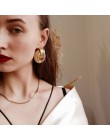 AENSOA Fashion kreatywne kolczyki 2019 okrągły geometryczny kolczyki dla kobiet kolczyki wiszące spadek kolczyk nowoczesna biżut