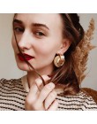 AENSOA Fashion kreatywne kolczyki 2019 okrągły geometryczny kolczyki dla kobiet kolczyki wiszące spadek kolczyk nowoczesna biżut