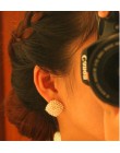 Nowa biżuteria kryształ Rhinestone perła kolczyk na wtyk kolczyki dla kobiet w stylu Vintage kolczyki prezenty dla kobiet Lady d