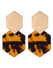 Vintage komunikat spadek kolczyki dla kobiet 2019 nowych moda w stylu bohema Jewlery koreański Metal geometryczny złoty huśtawka