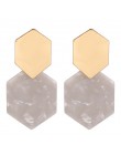Vintage komunikat spadek kolczyki dla kobiet 2019 nowych moda w stylu bohema Jewlery koreański Metal geometryczny złoty huśtawka