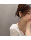 MENGJIQIAO koreański New Arrival słodki kryształ wakacje kolczyki sztyfty z kwiatem dla kobiet moda elegancki Oorbellen Bijoux P