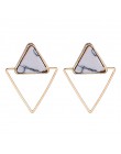 Vintage komunikat spadek kolczyki dla kobiet 2019 nowych moda w stylu bohema Jewlery koreański Metal geometryczny złoty huśtawka