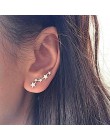 Vintage komunikat spadek kolczyki dla kobiet 2019 nowych moda w stylu bohema Jewlery koreański Metal geometryczny złoty huśtawka
