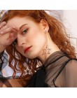 RscvonM przyloty Hot moda Brincos Bijoux Pentagram gwiazda z metalu łańcuch długie modne kolczyki z frędzlem dla Wome biżuteria