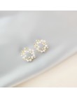 2019 nowy projekt moda biżuteria eleganckie ręcznie tkane kolczyki w kształcie wachlarza wedding party kolczyki dla dziewczyn pr