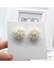 2019 nowy projekt moda biżuteria eleganckie ręcznie tkane kolczyki w kształcie wachlarza wedding party kolczyki dla dziewczyn pr