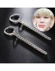E0408 Punk Style Tassel kolczyki dla kobiet mężczyzn Korea BTS JIMIN stadniny biżuteria kolczyki w stylu statement ekskluzywny p