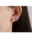 Anenjery 925 srebro motyl gwiazda kwiat CZ cyrkon stadniny kolczyki pendientes oorbellen boucle d'oreille prezent S-E329