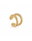 Punk złoty Metal Ear Cuff klips do chrząstki ucha dla kobiet nie przebili C kształt geometryczny mały Earcuff Ear Wrap Earcuff k