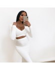 NewAsia Sexy Two Piece Set V-neck Long Sleeve Crop Top Long Skirt Set Party Clothing Sets Outfit Women Two Piece Outfits 2020