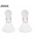 Długie wypadania dynda frędzle kolczyki w stylu Vintage kobiety Tassel kolczyki 9 kolorów Boho oświadczenie marka biżuteria kobi