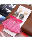 Długie wypadania dynda frędzle kolczyki w stylu Vintage kobiety Tassel kolczyki 9 kolorów Boho oświadczenie marka biżuteria kobi