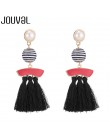 Długie wypadania dynda frędzle kolczyki w stylu Vintage kobiety Tassel kolczyki 9 kolorów Boho oświadczenie marka biżuteria kobi
